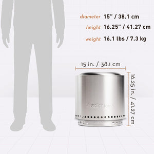 Solo Stove Bundle - Ranger/Bonfire/Yukon/Canyon 2.0 with Stand + Shelter - TRAPSKI