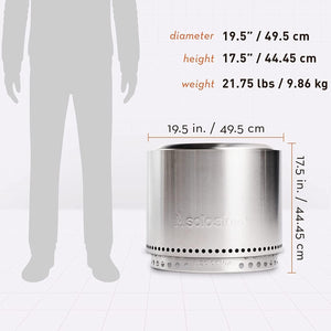 Solo Stove Bundle - Ranger/Bonfire/Yukon/Canyon 2.0 with Stand + Shelter - TRAPSKI