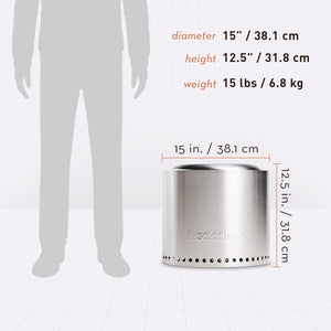 Solo Stove Ranger/Bonfire/Yukon 2.0, Smokeless Fire Pit - TRAPSKI