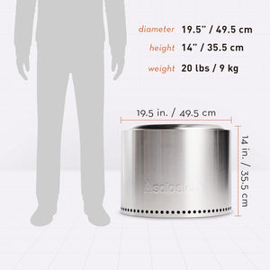 Solo Stove Ranger/Bonfire/Yukon 2.0, Smokeless Fire Pit - TRAPSKI