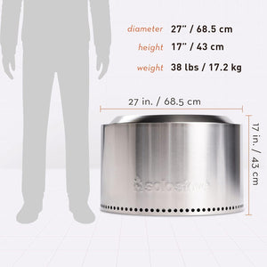 Solo Stove Ranger/Bonfire/Yukon 2.0, Smokeless Fire Pit - TRAPSKI