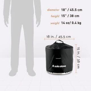 Solo Stove Shelter Protective Fire Pit Cover for Round Fire Pits Waterproof Cover Great Fire Pit Accessories for Camping and Outdoors - TRAPSKI