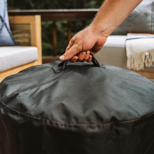 Solo Stove Shelter Protective Fire Pit Cover for Round Fire Pits Waterproof Cover Great Fire Pit Accessories for Camping and Outdoors - TRAPSKI