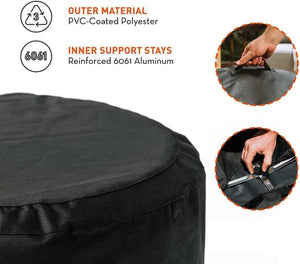 Solo Stove Shelter Protective Fire Pit Cover for Round Fire Pits Waterproof Cover Great Fire Pit Accessories for Camping and Outdoors - TRAPSKI
