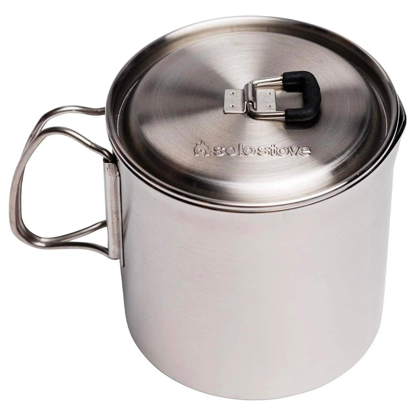 Solo Stove Pot 900/1800/4000 Stainless Steel Companion Pots | Lightweight Aluminum Pot Holding Tripod | Great Portable Cookware for Backpacking, Camping & Survival Adventures | Deisgned for use with Lite/Titan/Campfire Solo Stoves - TRAPSKI, LLC