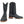 Soto Boots Mens Out of the Wild Black Ostrich Print Boots H50031