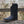 Black Square Toe Leather Cowboy Boots H4002