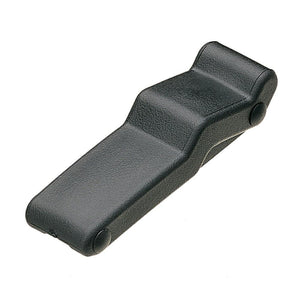 Southco Concealed Soft Draw Latch w/Keeper - Black Rubber - TRAPSKI