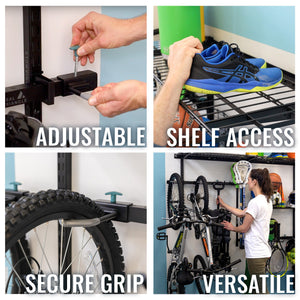 G-Sport Pro | Adjustable Wall Storage System | Holds 500 lbs