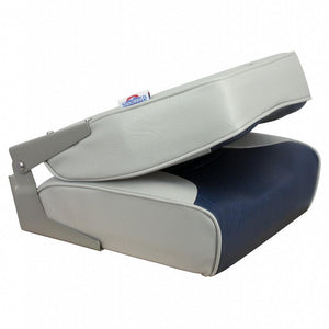 Springfield Economy Multi-Color Folding Seat - Grey/Blue - TRAPSKI
