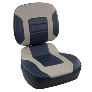 Springfield Fish Pro II Low Back Folding Seat - Navy/Grey - TRAPSKI