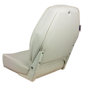 Springfield High Back Folding Seat - White - TRAPSKI