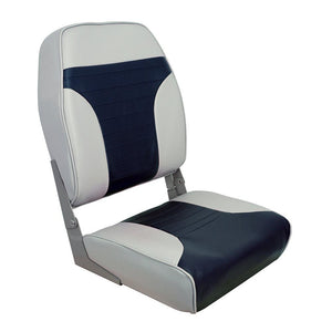 Springfield High Back Multi-Color Folding Seat - Blue/Grey - TRAPSKI