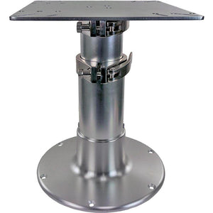 Springfield Pedestal - 3-Stage Table - 16"-30" - Brite Dip [1660236] - TRAPSKI