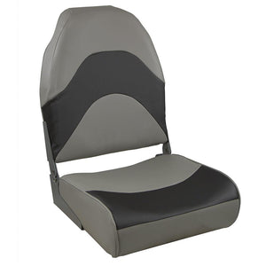 Springfield Premium Wave Folding Seat - Grey w/Meteor Stripe - TRAPSKI