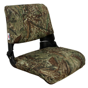Springfield Skipper Premiun Folding Seat - Mossy Oak Duck Blind w/Black Shell - TRAPSKI