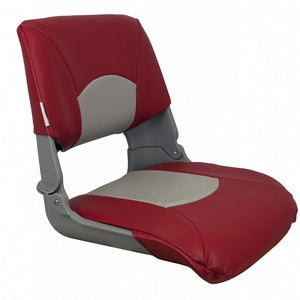 Springfield Skipper Standard Seat Fold Down - Grey/Red - TRAPSKI