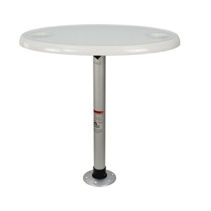 Springfield Thread-Lock Electrified Oval Table Package w/LED Lights USB Ports - TRAPSKI