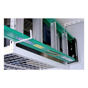 SafeRacks Hook Accessory Package for Storage and Organization, White, 18 Count