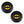 Slippery Racer 26 Inch Batman Metal Saucer Sled w/ Rope Handles, Black (2 Pack)