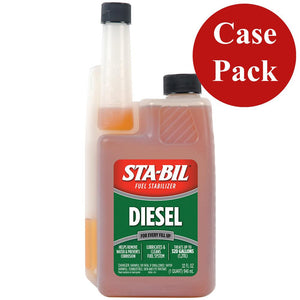 STA-BIL Diesel Formula Fuel Stabilizer Performance Improver - 32oz *Case of 4* - TRAPSKI