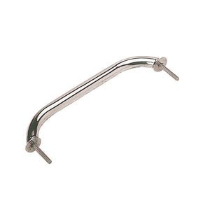 Stainless Steel Stud Mount Flanged Hand Rail w/Mounting Flange - 12" - TRAPSKI