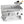 Stainless Steel Propane Grill with Lid for Outdoor Camping Tailgating Picnic Party-Silver