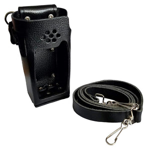Standard Horizon Leather Case w/Belt Loop Shoulder Strap - TRAPSKI