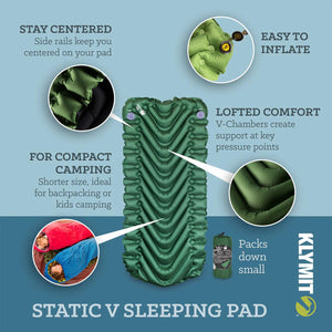 STATIC V SHORT™ SLEEPING PAD - TRAPSKI
