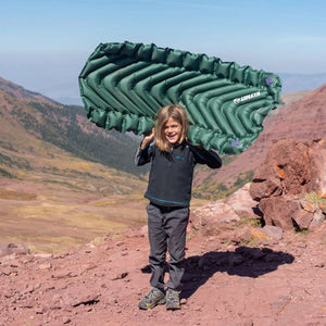 Static V Short Sleeping Pad - Green