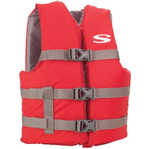 Stearns Youth Classic Vest Life Jacket - 50-90lbs - Red/Grey - TRAPSKI