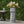 Stone Gray Flower Planter with Textured Cast Stone Finish - Tall