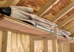 Shed Storage Organizer Hooks