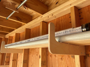 Shed Storage Organizer Hooks