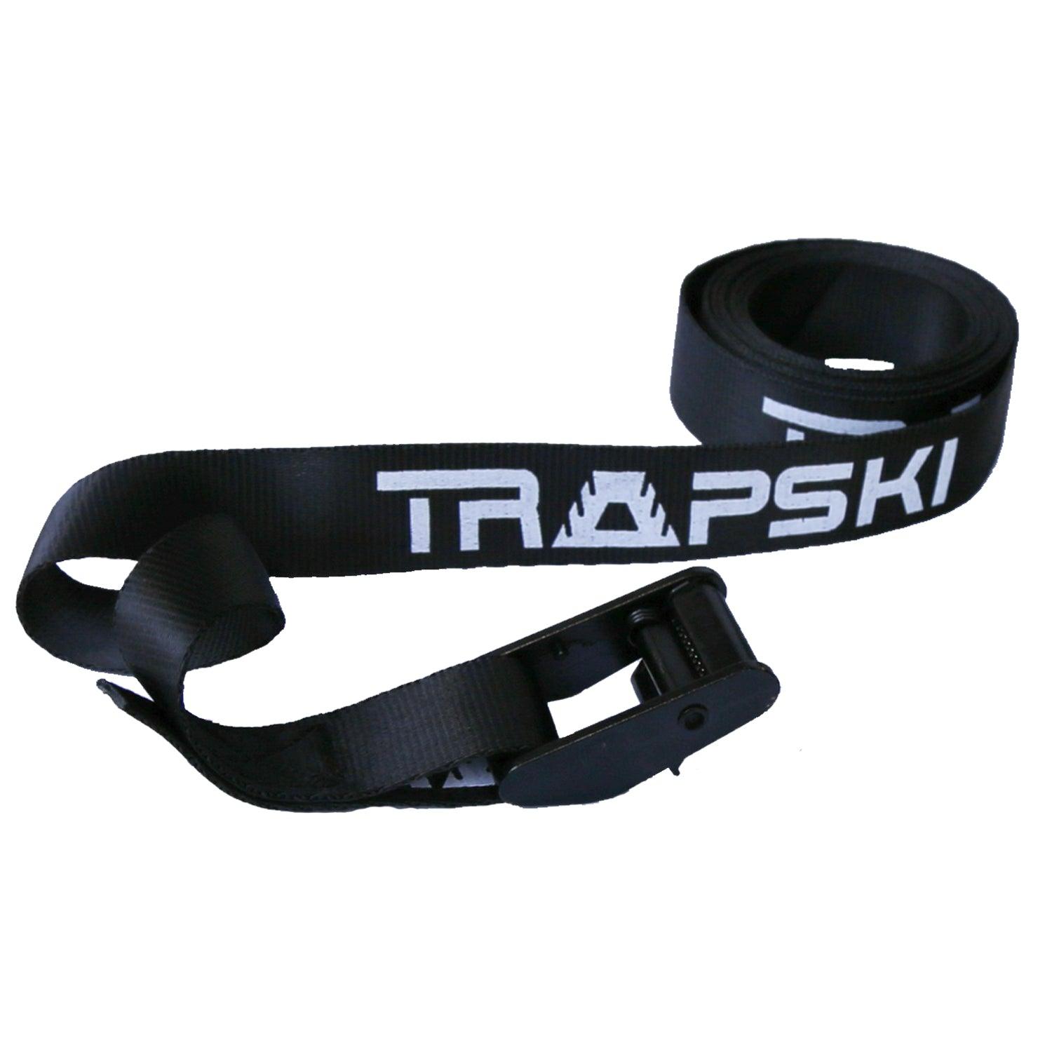 TRAPSKI Premium Strap | Cam Buckle Tie Down Strap | Heavy Duty Lashing Strap | Car Roof Rack Strap for Kayak, SUP, Surfboard, Cargo, Motorcycle, Truck, Boat & Bike - TRAPSKI, LLC