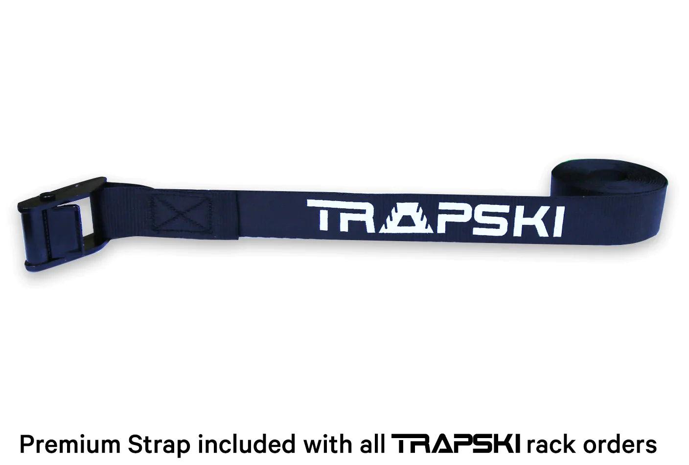DINGED, DENTED OR SCRATCHED: TRAPSKI SIX PACK Mobile All Mountain Ski and Standard Stance Snowboard Rack - TRAPSKI, LLC
