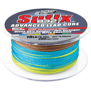 Sufix 832 Advanced Lead Core - 12lb - 10-Color Metered - 200 yds - TRAPSKI