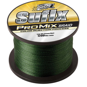 Sufix ProMix Braid - 10lb - Low-Vis Green - 1200 yds - TRAPSKI