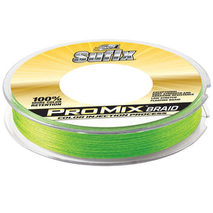 Sufix ProMix Braid - 10lb - Neon Lime - 300 yds - TRAPSKI