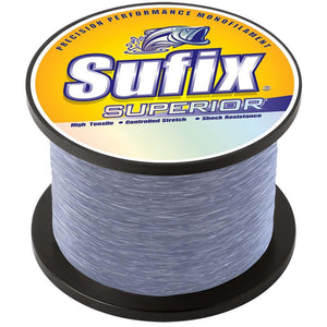 Sufix Superior Smoke Blue Monofilament - 30lb - 450 yds - TRAPSKI