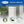 Suncast GHW1732WH Trashcan Hideaway Outdoor 33 Gallon Garbage Waste Bin, White