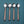 Sundance Coffee/Demitasse Spoon Set