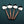 Sundance Heart Coffee/Dessert Table Spoon 4 Pc. Set