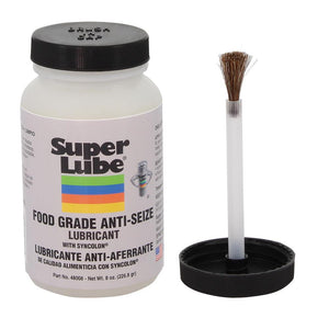Super Lube Food Grade Anti-Seize w/Syncolon - 8oz Brush Bottle - TRAPSKI