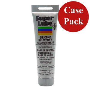 Super Lube Silicone Dielectric Vacuum Grease - 3oz Tube *Case of 12 [91003-CASE] - TRAPSKI