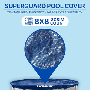 Swimline PCO834 30' Round Above Ground Winter Swimming Cover (Pool Cover Only)
