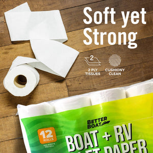 Boat and RV Toilet Paper - TRAPSKI