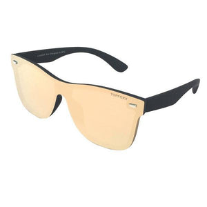 Sustainable Future Wife - Gold Square Wayfarer Sunglasses - TRAPSKI