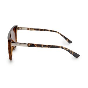 Sustainable Rayz - Limited Edition Tortoise Squared Sunglasses - TRAPSKI