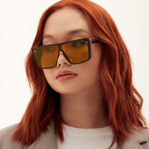 Sustainable Rayz - Limited Edition Yellow Squared Sunglasses - TRAPSKI